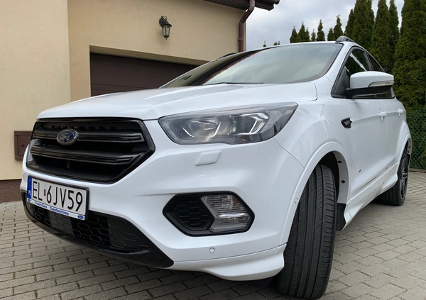 Ford Kuga cena 82800 przebieg: 73891, rok produkcji 2018 z Wojnicz małe 407